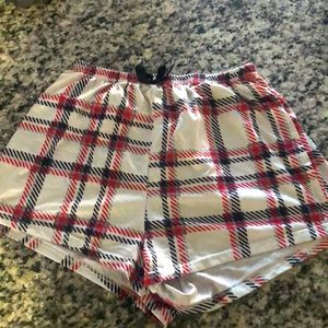 Plaid Pajama Shorts